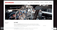 Desktop Screenshot of motoreden.wordpress.com