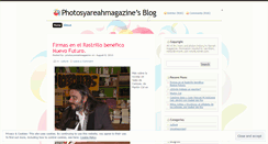 Desktop Screenshot of photosyareahmagazine.wordpress.com