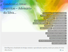 Tablet Screenshot of ademario.wordpress.com