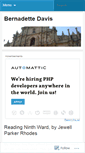 Mobile Screenshot of bernadettedavis.wordpress.com