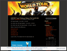 Tablet Screenshot of guitarheroworldtour4iv.wordpress.com