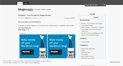 Desktop Screenshot of blogtec423.wordpress.com
