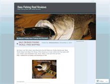 Tablet Screenshot of bassfishingreelreviews.wordpress.com