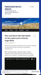 Mobile Screenshot of personocracy.wordpress.com