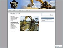 Tablet Screenshot of andrewsitework.wordpress.com