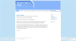 Desktop Screenshot of mangrovegirl.wordpress.com