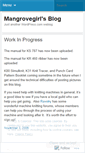 Mobile Screenshot of mangrovegirl.wordpress.com
