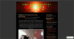Desktop Screenshot of antigravitychamber.wordpress.com