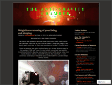 Tablet Screenshot of antigravitychamber.wordpress.com