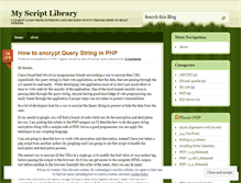 Tablet Screenshot of myscriptlibrary.wordpress.com