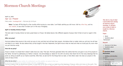 Desktop Screenshot of mormonmeetings.wordpress.com