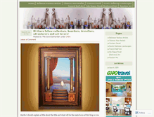 Tablet Screenshot of collectandtravel.wordpress.com