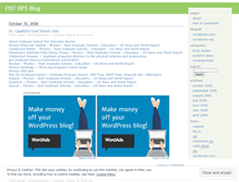 Tablet Screenshot of fsusps.wordpress.com