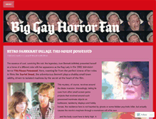 Tablet Screenshot of biggayhorrorfan.wordpress.com