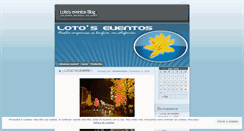 Desktop Screenshot of lotoseventos.wordpress.com