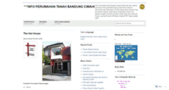 Desktop Screenshot of bandunghome.wordpress.com
