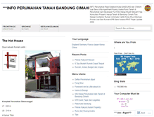 Tablet Screenshot of bandunghome.wordpress.com