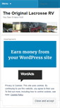 Mobile Screenshot of originallaxrv.wordpress.com