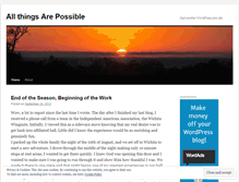 Tablet Screenshot of dreambig32.wordpress.com