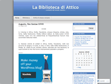 Tablet Screenshot of bibliotecadiattico.wordpress.com