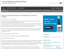 Tablet Screenshot of criminalsearch.wordpress.com
