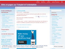 Tablet Screenshot of formationemploi.wordpress.com