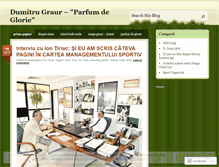 Tablet Screenshot of dumitrugraur.wordpress.com