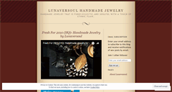 Desktop Screenshot of lunaversoul.wordpress.com