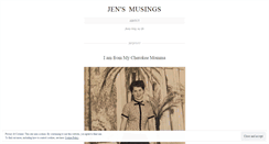 Desktop Screenshot of jenshank.wordpress.com