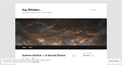 Desktop Screenshot of kwhitaker99.wordpress.com