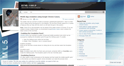 Desktop Screenshot of html5help.wordpress.com