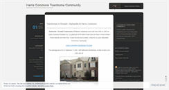 Desktop Screenshot of harriscommons.wordpress.com