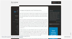 Desktop Screenshot of memoirniche.wordpress.com