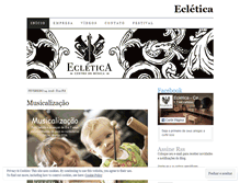 Tablet Screenshot of ecleticamusica.wordpress.com