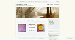 Desktop Screenshot of luminatalight.wordpress.com