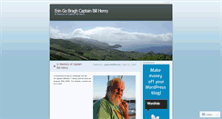 Desktop Screenshot of captainbillhenry.wordpress.com