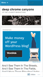 Mobile Screenshot of deepchromecanyons.wordpress.com