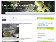 Tablet Screenshot of mylifeasamarinebiologist.wordpress.com