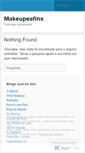 Mobile Screenshot of makeupeafins.wordpress.com