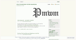Desktop Screenshot of playmadnesswithmadness.wordpress.com