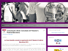 Tablet Screenshot of buskersbarcelona.wordpress.com