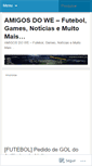 Mobile Screenshot of amigosdowe.wordpress.com