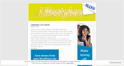 Desktop Screenshot of lifestylers.wordpress.com