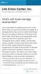 Mobile Screenshot of lifecrisiscenter.wordpress.com