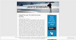 Desktop Screenshot of jackdskimboards.wordpress.com