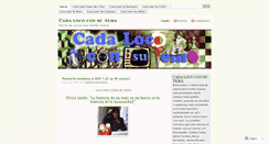 Desktop Screenshot of cadalococonsutema.wordpress.com