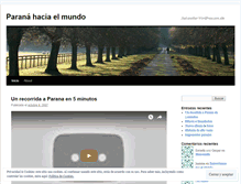 Tablet Screenshot of paranahaciaelmundo.wordpress.com