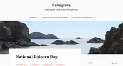 Desktop Screenshot of calmgrove.wordpress.com
