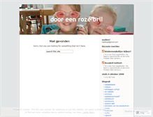 Tablet Screenshot of dooreenrozebril.wordpress.com