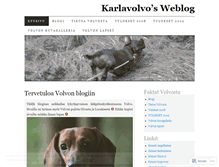 Tablet Screenshot of karlavolvo.wordpress.com